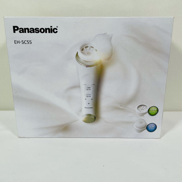 Panasonic 洗顔美容器 濃密泡エステ ゴールド調 EH-SC55-N