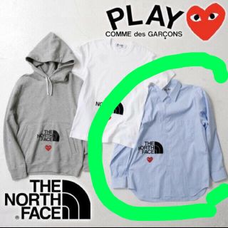 コムデギャルソン(COMME des GARCONS)の新品タグ付きコムデギャルソンノースフェイスレディースシャツM(Tシャツ(長袖/七分))