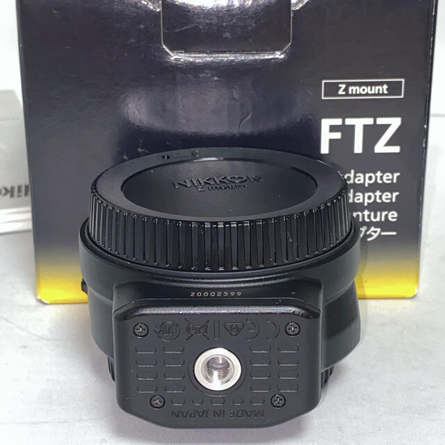 Nikon(ニコン)の【国内製】Nikon FTZ マウントアダプター スマホ/家電/カメラのカメラ(ミラーレス一眼)の商品写真