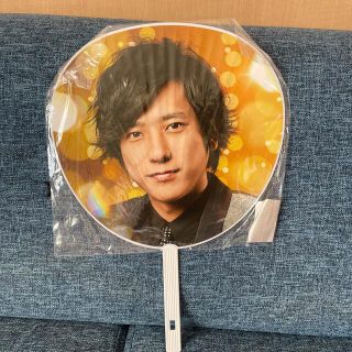 アラシ(嵐)の嵐　二宮和也　5×20ジャンボうちわ(アイドルグッズ)