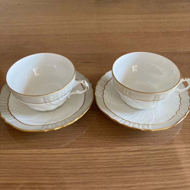 お値下げしました!リチャードジノリ ティーカップ&ソーサー 2客 - 食器