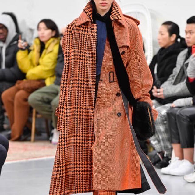 sacai - (がいだい様専用)sacai 19AWコート・オレンジの通販 by Near