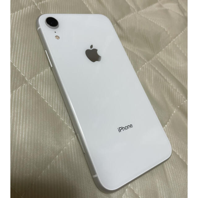 【美品】iPhone XR 128GB（ホワイト）SIMロック解除済み