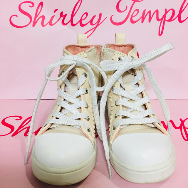 Shirley Temple(シャーリーテンプル)のシャーリーテンプル  スニーカー　17 キッズ/ベビー/マタニティのキッズ靴/シューズ(15cm~)(スニーカー)の商品写真