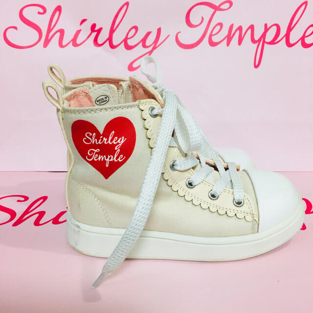 Shirley Temple(シャーリーテンプル)のシャーリーテンプル  スニーカー　17 キッズ/ベビー/マタニティのキッズ靴/シューズ(15cm~)(スニーカー)の商品写真