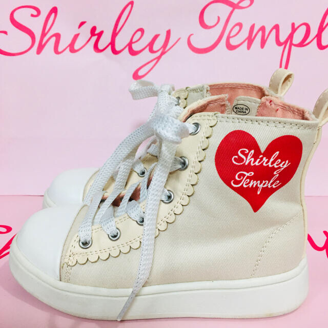 Shirley Temple(シャーリーテンプル)のシャーリーテンプル  スニーカー　17 キッズ/ベビー/マタニティのキッズ靴/シューズ(15cm~)(スニーカー)の商品写真