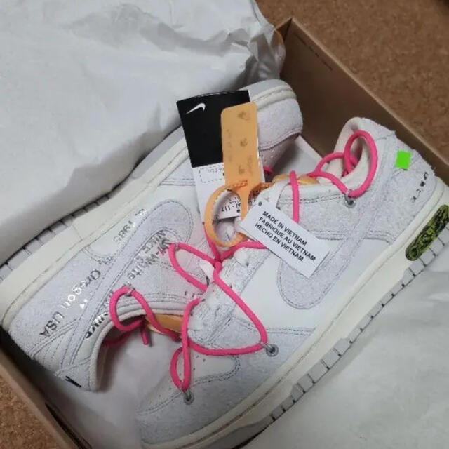 NIKE(ナイキ)のoff-white nike dunk low 1 of 50 "17" メンズの靴/シューズ(スニーカー)の商品写真