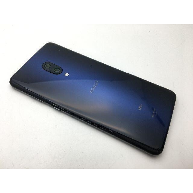 SHARP(シャープ)の583 新品同様 SIMフリー au AQUOS zero2 SHV47ブラック スマホ/家電/カメラのスマートフォン/携帯電話(スマートフォン本体)の商品写真