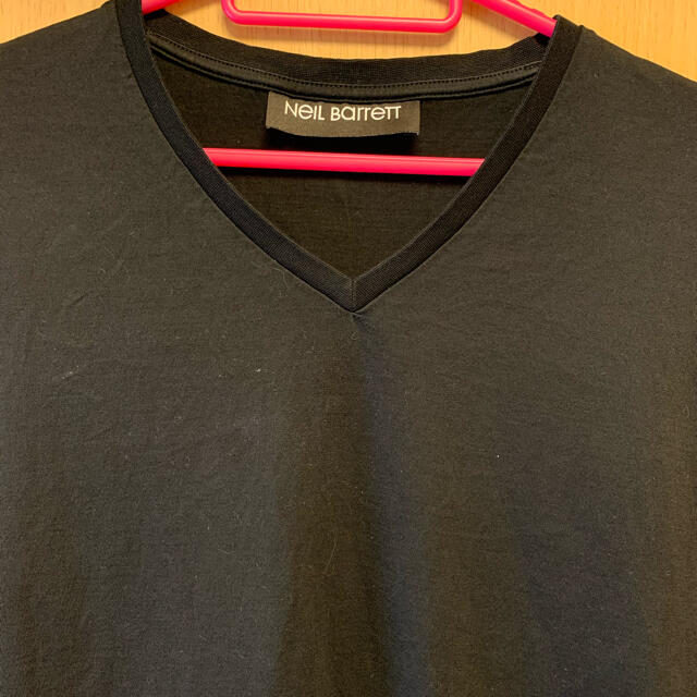 NEIL BARRETT(ニールバレット)の国内正規 18SS Neil Barrett ニールバレット Vネック Tシャツ メンズのトップス(Tシャツ/カットソー(半袖/袖なし))の商品写真