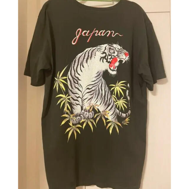 ワコマリア 墨黒 Tシャツ L 虎 タイガー スカジャン ワコマリア 墨黒 Tシャツ L 虎 タイガー スカジャン