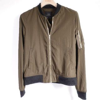 ザラ(ZARA)のZARA　ブルゾン　レディース　カーキ(ブルゾン)