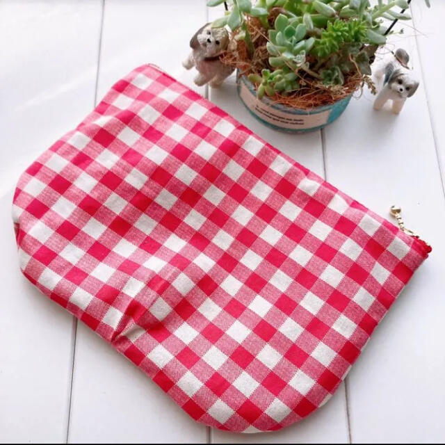 handmade刺繍ポーチீCHOSHOKUீ朝食 モーニング handmade刺繍ポーチீCHOSHOKUீ朝食 モーニング
