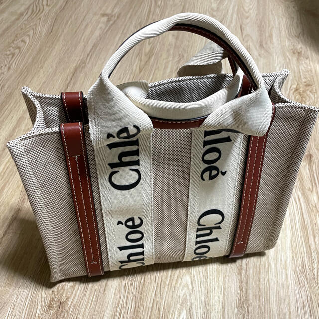 CHLOE クロエ Woody スモールトートバッグ 新品正規品 【保証書付】