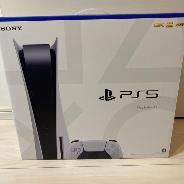 PlayStation(プレイステーション)の 【新品・即発送】SONY PlayStation5 CFI-1100A01 エンタメ/ホビーのゲームソフト/ゲーム機本体(家庭用ゲーム機本体)の商品写真