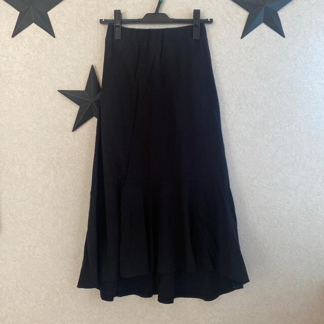 dholic(ディーホリック)の韓国購入 ブラックスカート レディースのスカート(ロングスカート)の商品写真