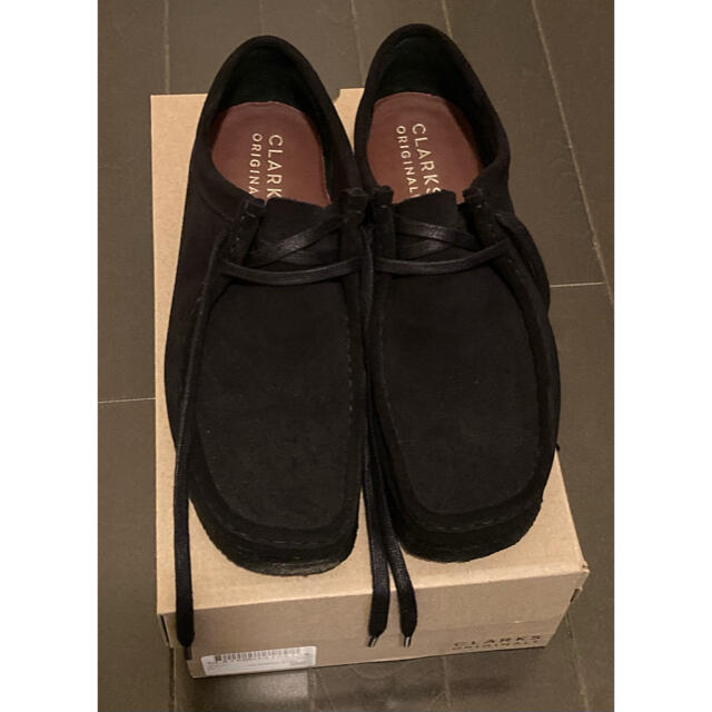 CLARKS ワラビー　黒　UK 7.5