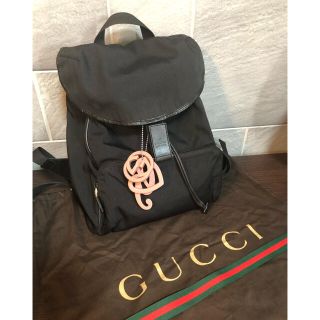 グッチ(Gucci)のGUCCI ナイロンリュック(リュック/バックパック)