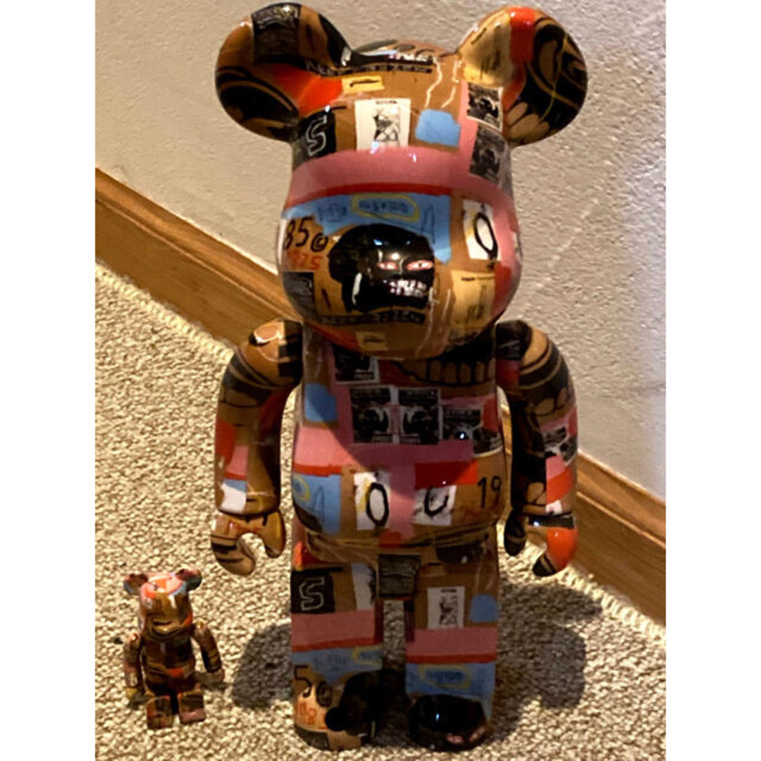 BE@RBRICK Andy W JEAN-M BASQUIAT100 400％エンタメ/ホビー