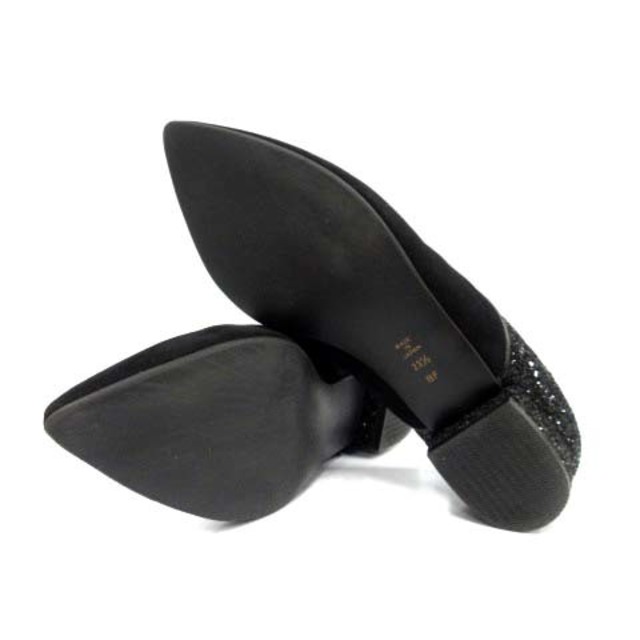 DIANA(ダイアナ)のダイアナ パンプス フラットシューズ ポインテッドトゥ 23.5cm 黒 レディースの靴/シューズ(ハイヒール/パンプス)の商品写真