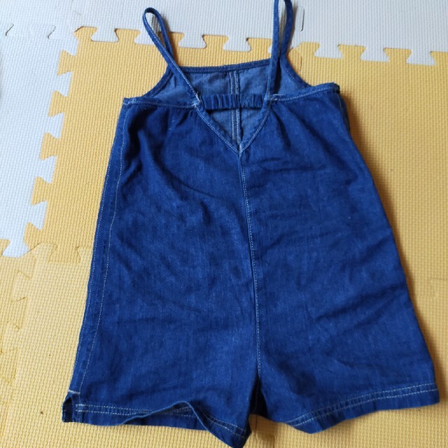 Old Navy(オールドネイビー)のデニムサロペット キッズ/ベビー/マタニティのキッズ服女の子用(90cm~)(ワンピース)の商品写真