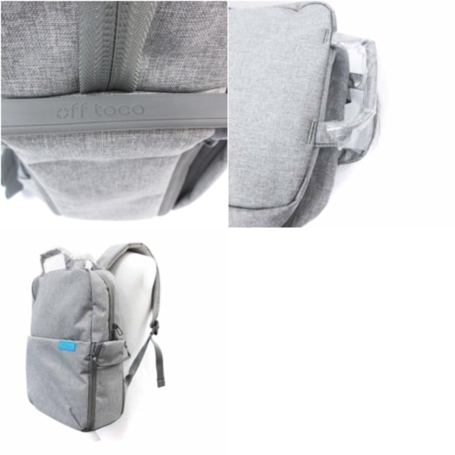 ELECOM(エレコム)のエレコム オフトコ リュックサック ビジネスバッグ ハンドバッグ グレー レディースのバッグ(リュック/バックパック)の商品写真