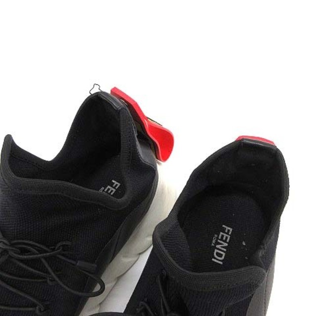 FENDI(フェンディ)のフェンディ スニーカー ロゴ 5 24.0cm 黒 ブラック 7E1089 メンズの靴/シューズ(スニーカー)の商品写真
