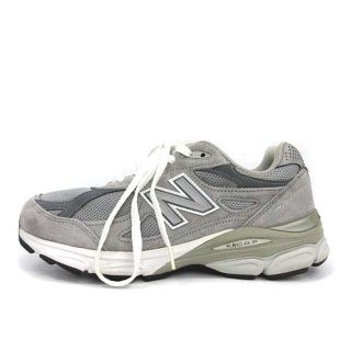 ニューバランス(New Balance)のニューバランス M990GL3 スニーカー ローカット USA製 US7 グレー(スニーカー)