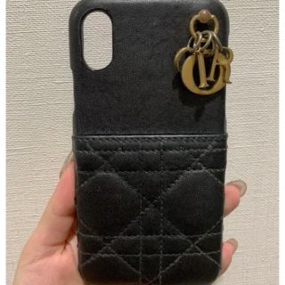 ディオール(Christian Dior) iPhoneケース(ブラック/黒色系)の通販 ...