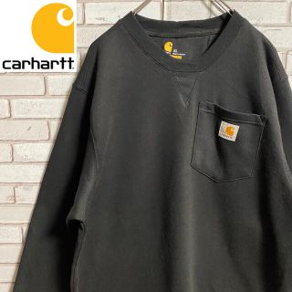 カーハート(carhartt)の90s カーハート メキシコ製 S デッドストック ビッグシルエット ロゴタグ(スウェット)