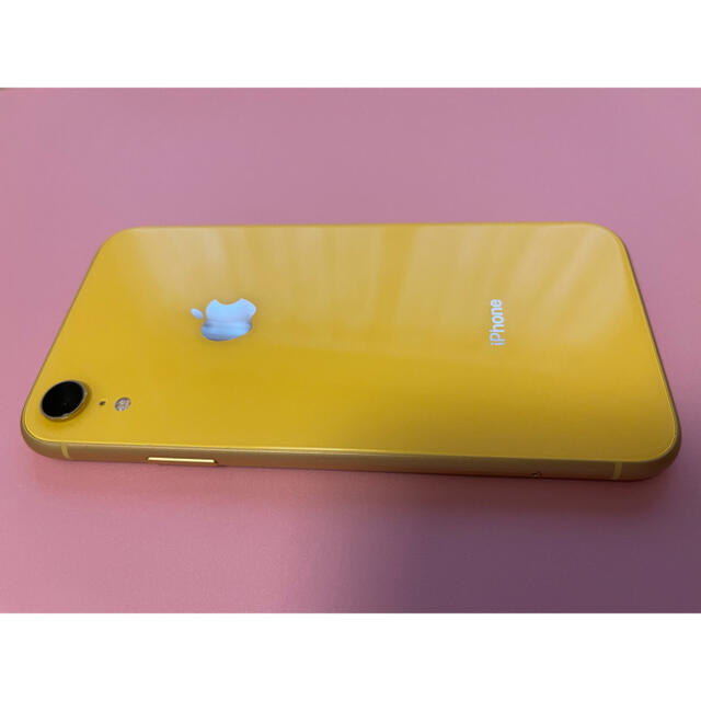 iPhone XR Yellow 64 GB Softbank ブランド物 スマホ/家電/カメラ