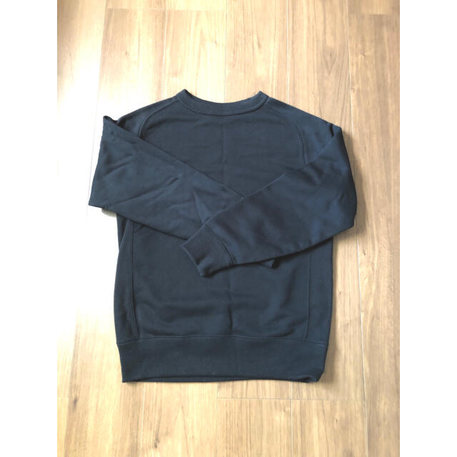 UNIQLO(ユニクロ)のユニクロ☆ワイドフィットスウェットシャツ ブラック S メンズのトップス(スウェット)の商品写真