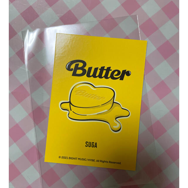 防弾少年団(BTS)(ボウダンショウネンダン)のBTS 防弾少年団   butter  カーディガン   トレカ　公式 エンタメ/ホビーのCD(K-POP/アジア)の商品写真