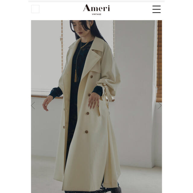 アメリヴィンテージ SUPERIOR FLARE TRENCH COAT 【最安値に挑戦 ...