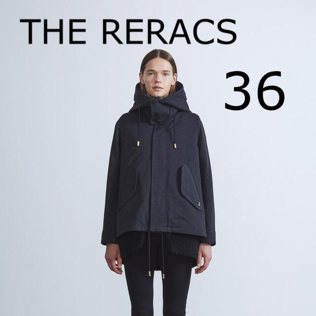 THE RERACS ショートモッズコート 黒 36 お得なセール 8160円 www.gold ...