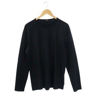 セオリー(theory)のセオリー theory 19AW カットソー 長袖 L 黒 ブラック(Tシャツ/カットソー(七分/長袖))