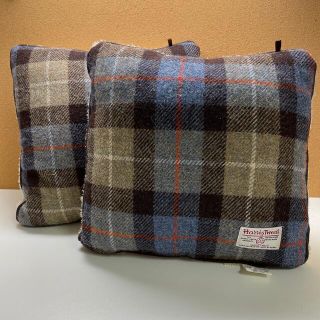 ハリスツイード(Harris Tweed)のハリスツイード　Harris Tweed クッション　2個セット(クッション)