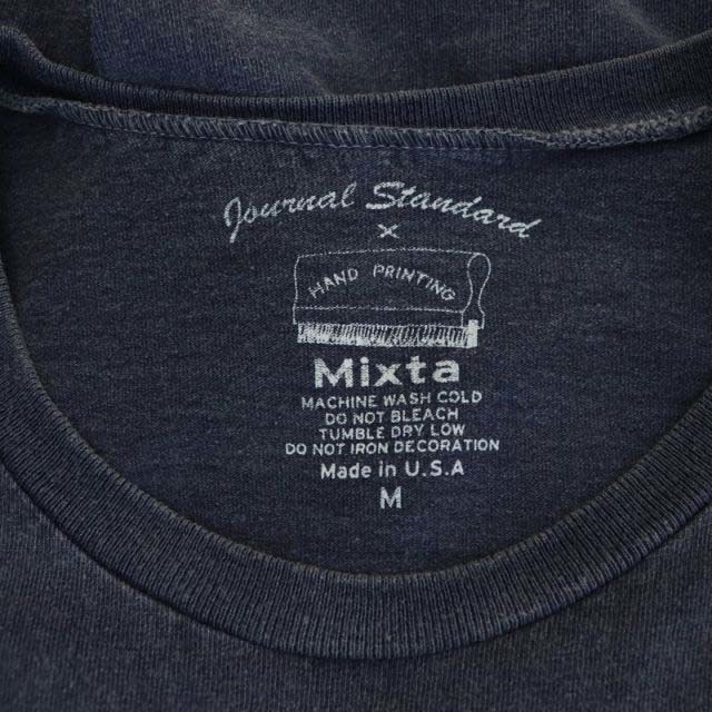 JOURNAL STANDARD(ジャーナルスタンダード)のジャーナルスタンダード mixta Tシャツ カットソー 半袖 M 紺 ネイビー レディースのトップス(Tシャツ(半袖/袖なし))の商品写真