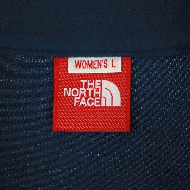 THE NORTH FACE(ザノースフェイス)のザノースフェイス カットソー フリース L 紺 ネイビー NLW46007 レディースのトップス(カットソー(長袖/七分))の商品写真