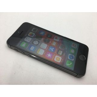 アップル(Apple)の570 au iPhone5s A1453 スペースグレイ 16GB◆美品◆(スマートフォン本体)