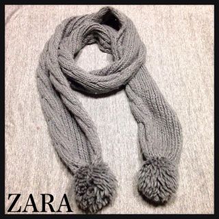 ザラ(ZARA)のZARA  ニットマフラー(マフラー/ショール)