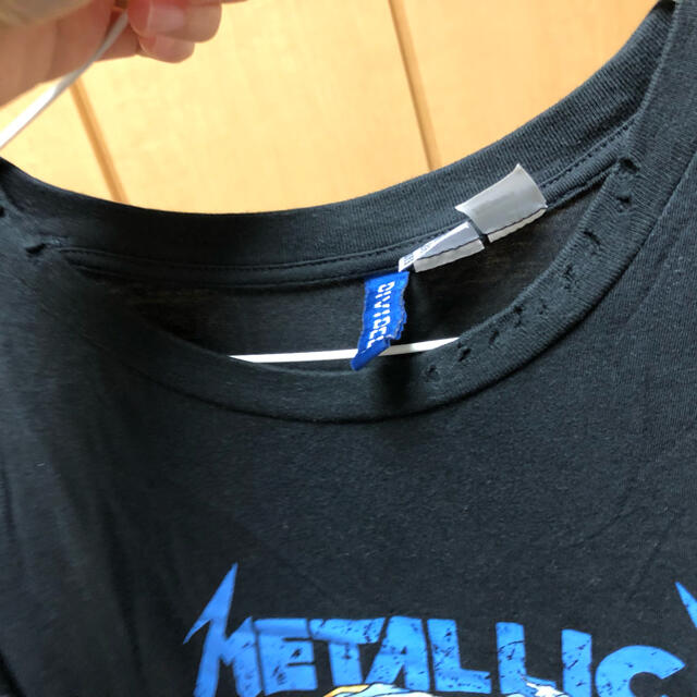 メタリカ ダメージTシャツ