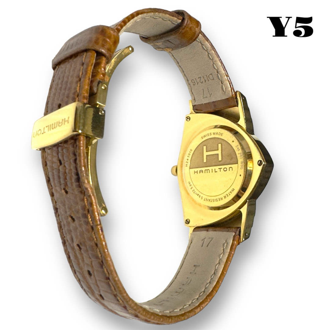 人気品! HAMILTON ベンチュラ H243010 エルビスプレスリー 金