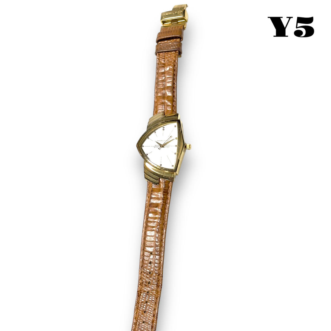 Hamilton(ハミルトン)の人気品！ HAMILTON ベンチュラ H243010 エルビスプレスリー 金 メンズの時計(腕時計(アナログ))の商品写真