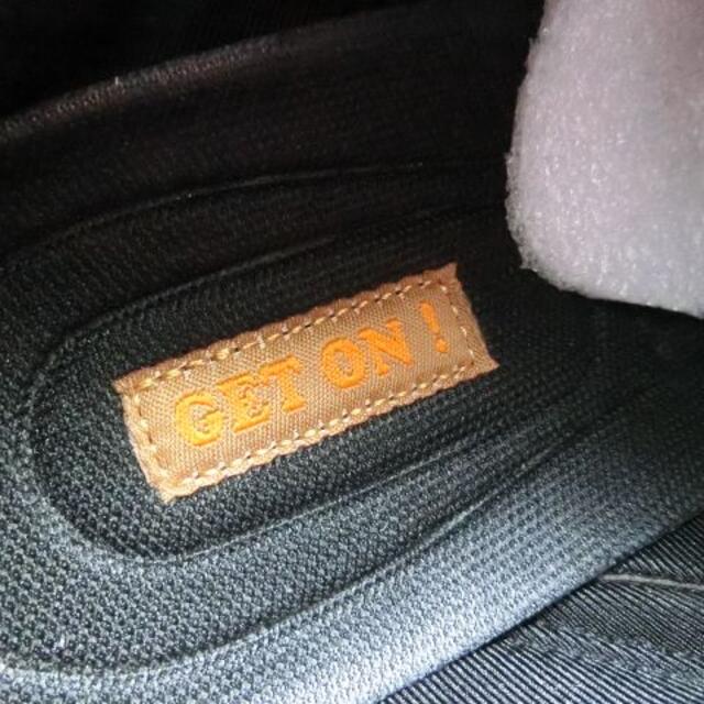 ゲットオン カジュアルウォーキングシューズ レースアップ ブラック 24.5cm メンズの靴/シューズ(スニーカー)の商品写真