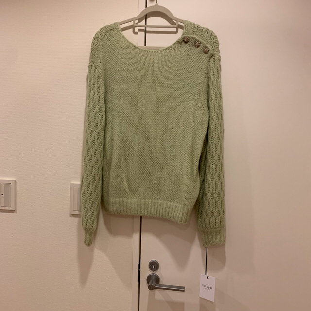 herlipto Mohair-blend Knit Pullover ニット - トップス