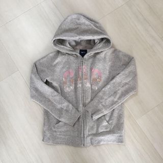 ギャップキッズ(GAP Kids)のGAP girl 130  美品 スウェットパーカー(ジャケット/上着)