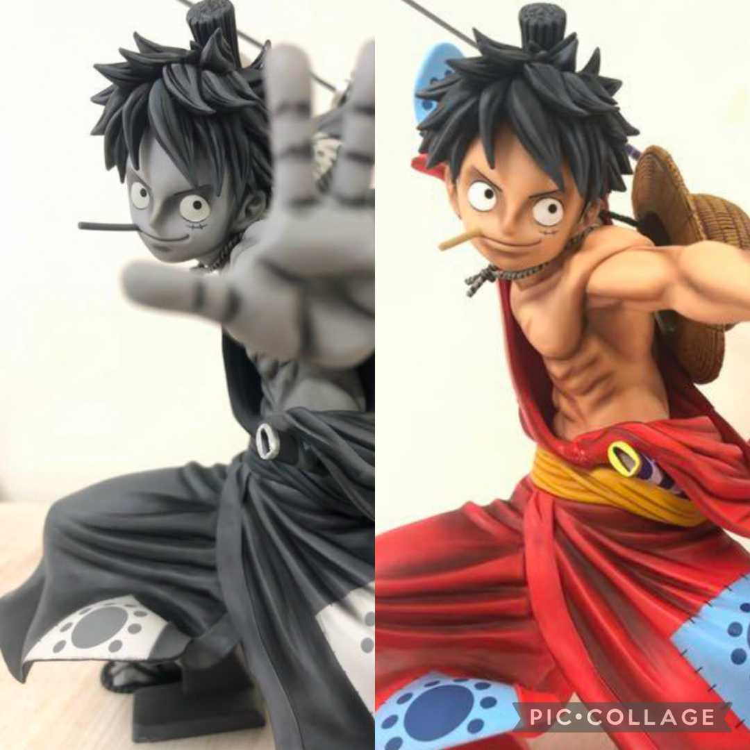 BANDAI - SMSP B賞 ワンピース ルフィ太郎 リペイント フィギュアの ...