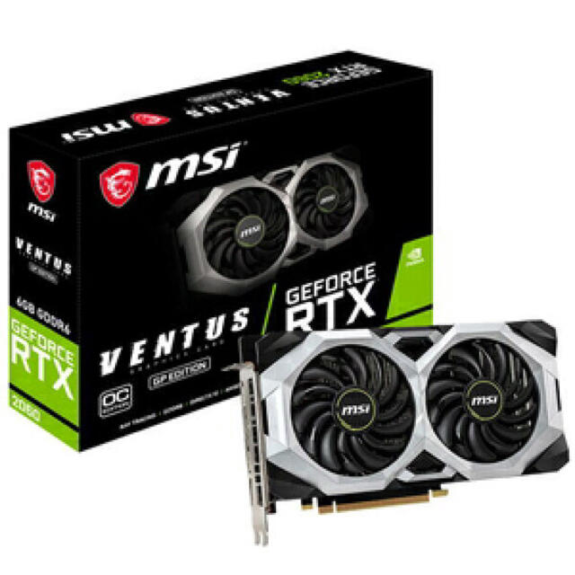 【新品未開封】GeForce RTX 2060 VENTUS GP OC