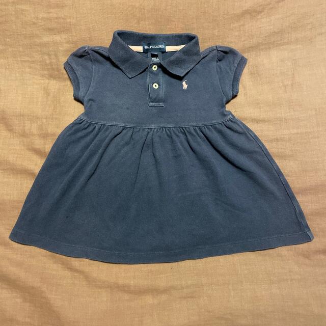 POLO RALPH LAUREN(ポロラルフローレン)のラルフローレン RALPH LAUREN ワンピース ポロシャツ 女の子 75 キッズ/ベビー/マタニティのベビー服(~85cm)(ワンピース)の商品写真