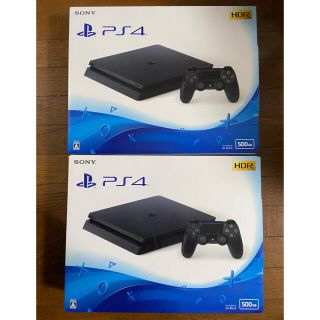 プレイステーション4(PlayStation4)の【新品】PS4 500GB CUH-2200A B01 2台(家庭用ゲーム機本体)